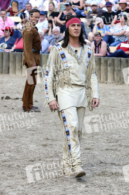Aufführung von 'Der Ölprinz' bei den Karl-May-Festspielen 2022 in Bad Segeberg