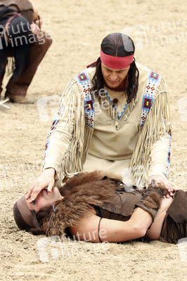 Aufführung von 'Der Ölprinz' bei den Karl-May-Festspielen 2022 in Bad Segeberg