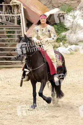 Aufführung von 'Der Ölprinz' bei den Karl-May-Festspielen 2022 in Bad Segeberg