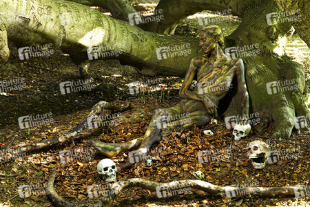NATURE ART: Buchen / Beeches Bodypainting