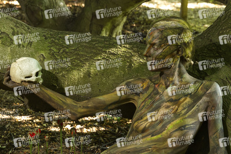 NATURE ART: Buchen / Beeches Bodypainting