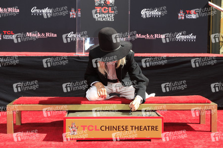 Hand and Footprint Ceremony mit Diane Keaton in Los Angeles