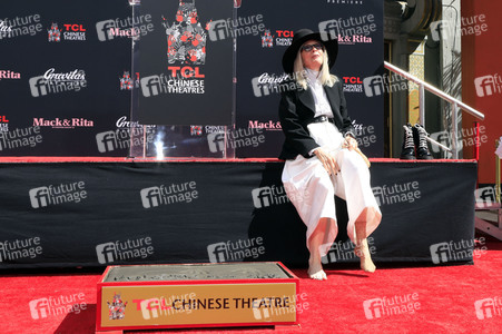 Hand and Footprint Ceremony mit Diane Keaton in Los Angeles