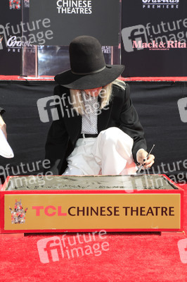 Hand and Footprint Ceremony mit Diane Keaton in Los Angeles