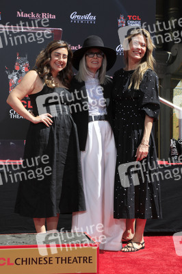 Hand and Footprint Ceremony mit Diane Keaton in Los Angeles