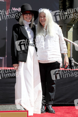Hand and Footprint Ceremony mit Diane Keaton in Los Angeles