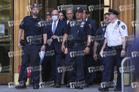 Allen Weisselberg vor dem Strafgericht in New York