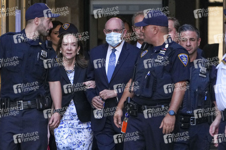 Allen Weisselberg vor dem Strafgericht in New York