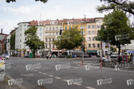 Der Rio-Reiser-Platz in Berlin