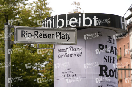 Der Rio-Reiser-Platz in Berlin