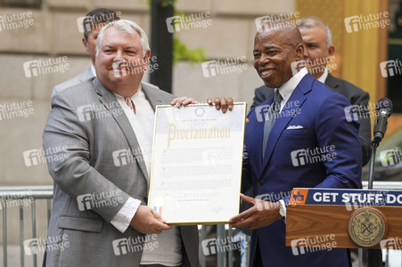 Flaggenzeremonie der Ukraine in New York