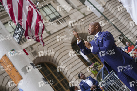 Flaggenzeremonie der Ukraine in New York