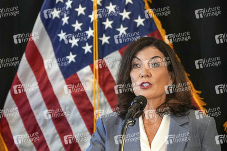 Pressekonferenz zur Bekämpfung von Waffengewalt in New York