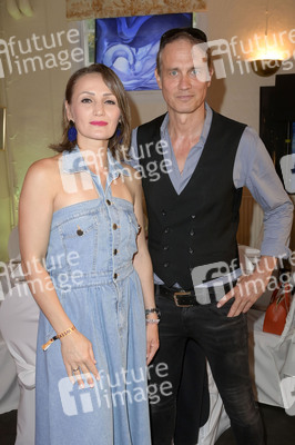 Champagner-Empfang beim 'Happy Summer Weekend' auf Gut Basthorst