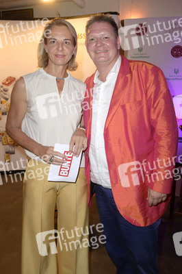 Champagner-Empfang beim 'Happy Summer Weekend' auf Gut Basthorst