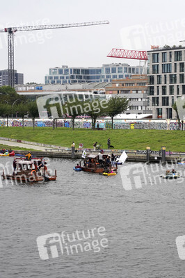 Climate and Boat Demo 2022 in Berlin