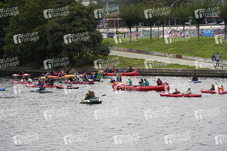 Climate and Boat Demo 2022 in Berlin