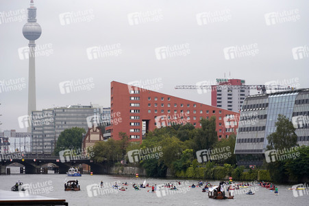 Climate and Boat Demo 2022 in Berlin