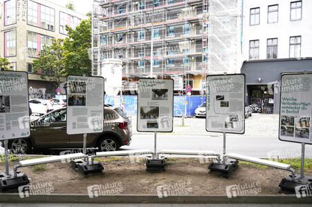 Teststrecke der Radbahn unter der U1 in Berlin