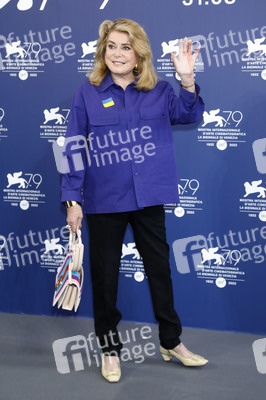 Photocall mit Catherine Deneuve, Internationale Filmfestspiele von Venedig 2022