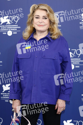 Photocall mit Catherine Deneuve, Internationale Filmfestspiele von Venedig 2022