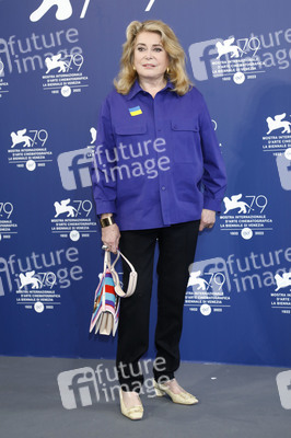 Photocall mit Catherine Deneuve, Internationale Filmfestspiele von Venedig 2022