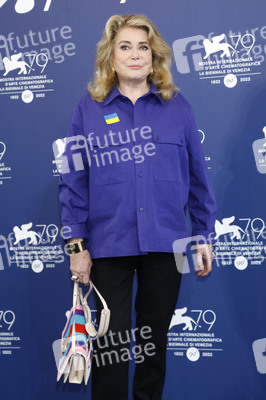 Photocall mit Catherine Deneuve, Internationale Filmfestspiele von Venedig 2022