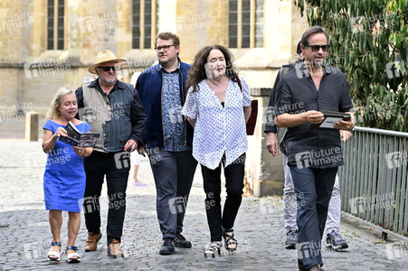 Presserundgang 'Spurensuche Tatort Münster' in Münster