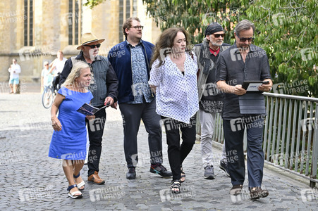 Presserundgang 'Spurensuche Tatort Münster' in Münster