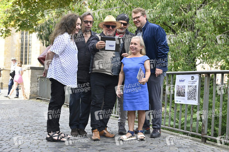 Presserundgang 'Spurensuche Tatort Münster' in Münster