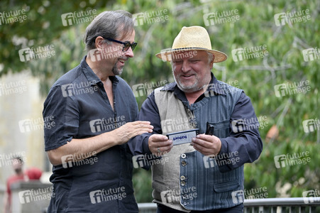 Presserundgang 'Spurensuche Tatort Münster' in Münster