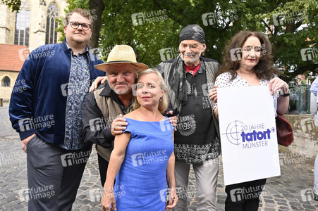 Presserundgang 'Spurensuche Tatort Münster' in Münster