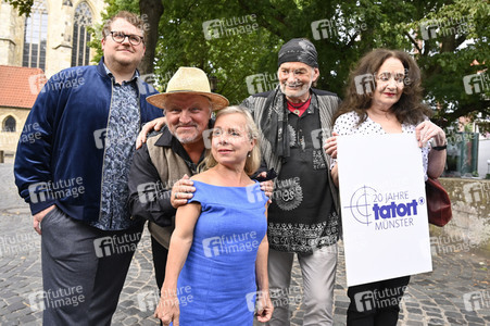 Presserundgang 'Spurensuche Tatort Münster' in Münster