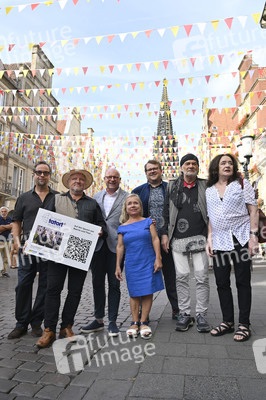 Presserundgang 'Spurensuche Tatort Münster' in Münster