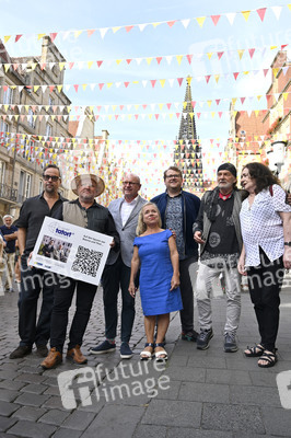 Presserundgang 'Spurensuche Tatort Münster' in Münster