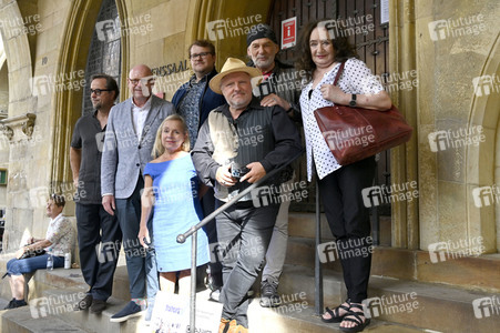 Presserundgang 'Spurensuche Tatort Münster' in Münster