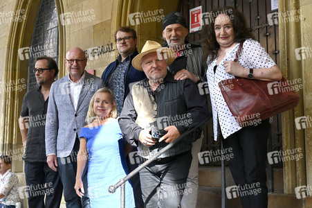 Presserundgang 'Spurensuche Tatort Münster' in Münster