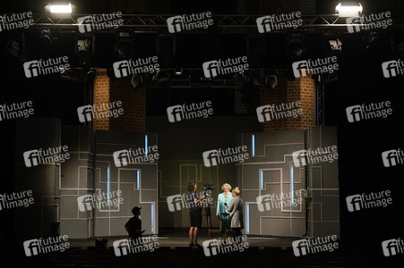 Theaterprobe 'Gottes Lebenslauf' in Dessau