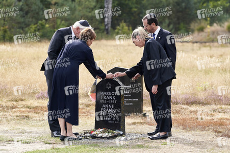 Isaac Herzog und Frank-Walter Steinmeier besuchen die Gedenkstätte Bergen-Belsen