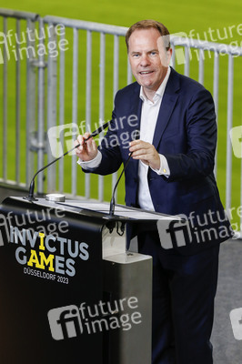 Invictus Games Pressekonferenz mit Prinz Harry in Düsseldorf