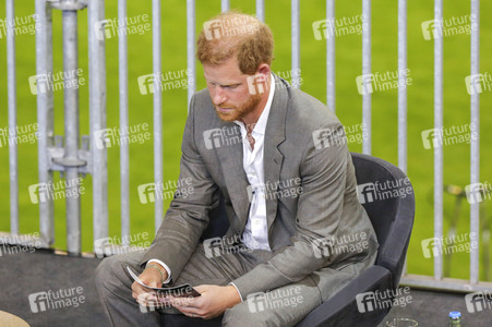 Invictus Games Pressekonferenz mit Prinz Harry in Düsseldorf