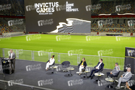 Invictus Games Pressekonferenz mit Prinz Harry in Düsseldorf