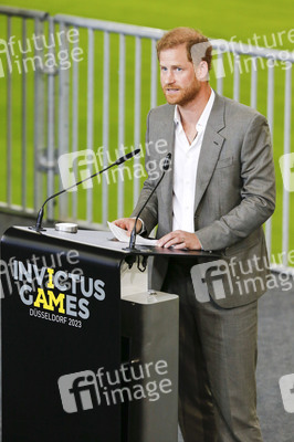 Invictus Games Pressekonferenz mit Prinz Harry in Düsseldorf