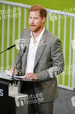Invictus Games Pressekonferenz mit Prinz Harry in Düsseldorf