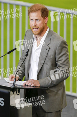 Invictus Games Pressekonferenz mit Prinz Harry in Düsseldorf