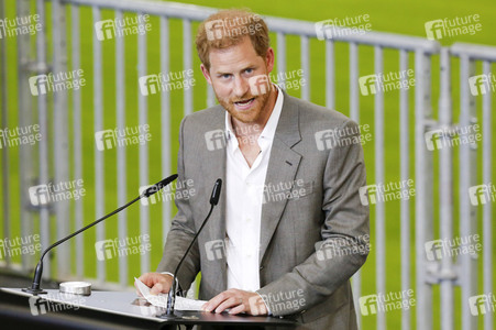 Invictus Games Pressekonferenz mit Prinz Harry in Düsseldorf