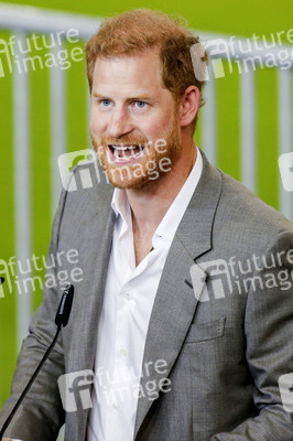 Invictus Games Pressekonferenz mit Prinz Harry in Düsseldorf