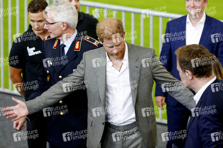 Invictus Games Pressekonferenz mit Prinz Harry in Düsseldorf