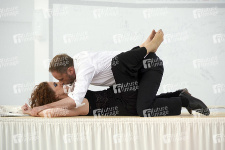 Theaterprobe 'Jedermann' in Beelitz