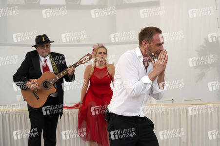 Theaterprobe 'Jedermann' in Beelitz